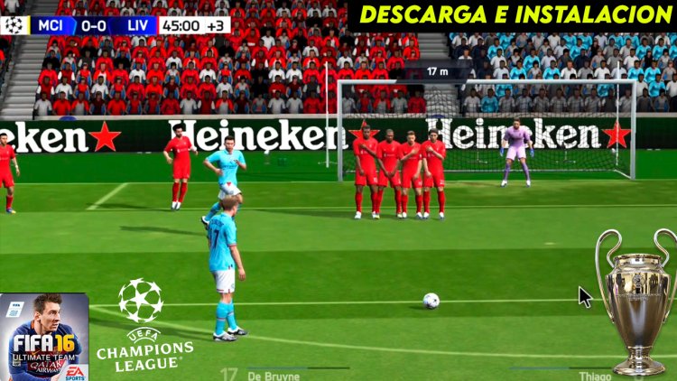 COMO INSTALAR NUEVO FIFA 16 MOBILE - Edición Champions League