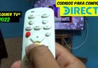 CODIGOS PARA CONFIGURAR CUALQUIER CONTROL REMOTO DE DIRECTV